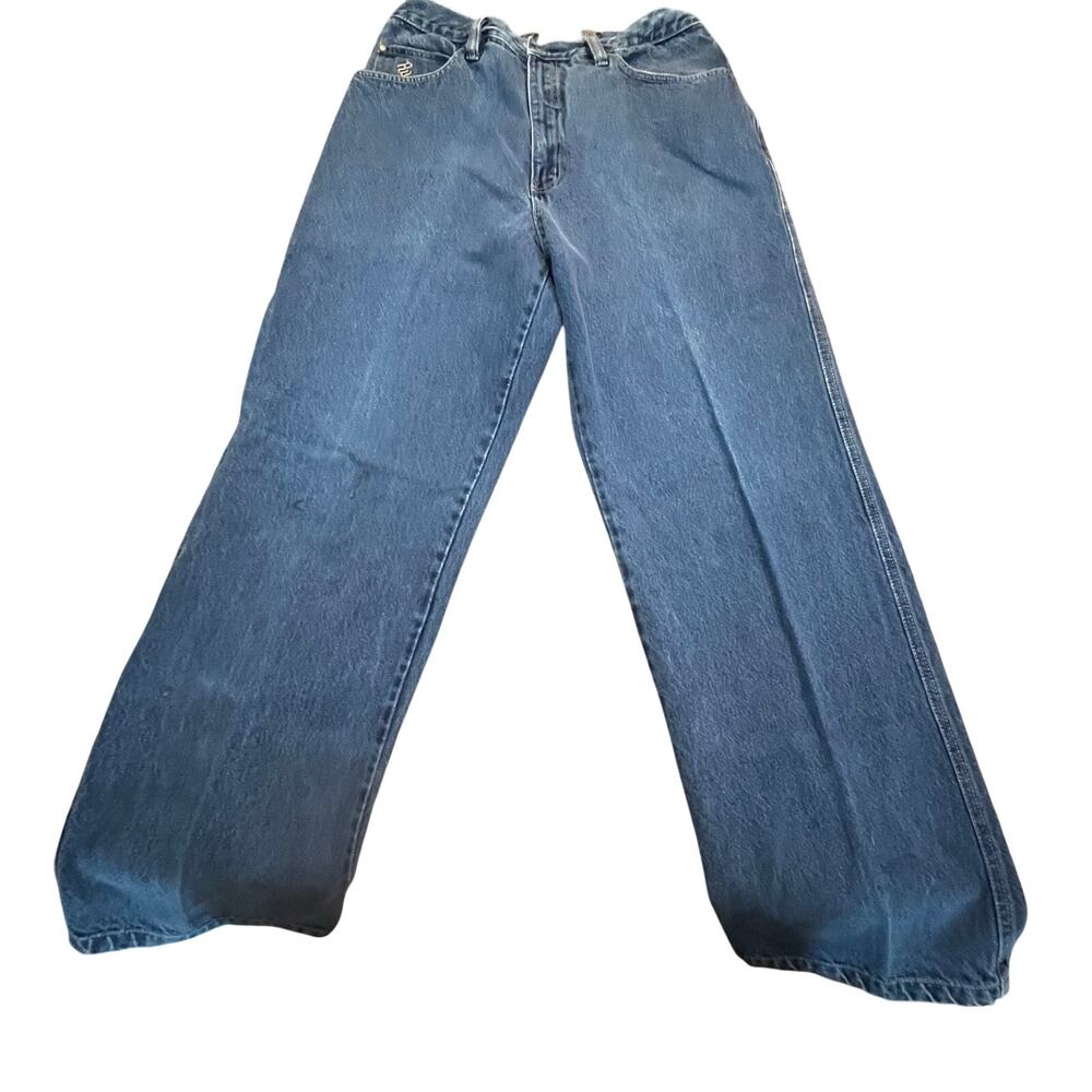 Vintage Roca Wear Jeans 34x34 Relaxed‎ Fit Y2K Hip Hop Denim Baggy Blue